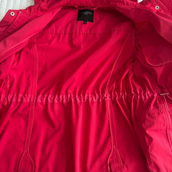 Talbots Vibrant Raspberry Utility Jacket - Picture 4 of 6